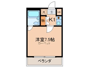 グローリア成城の物件間取画像